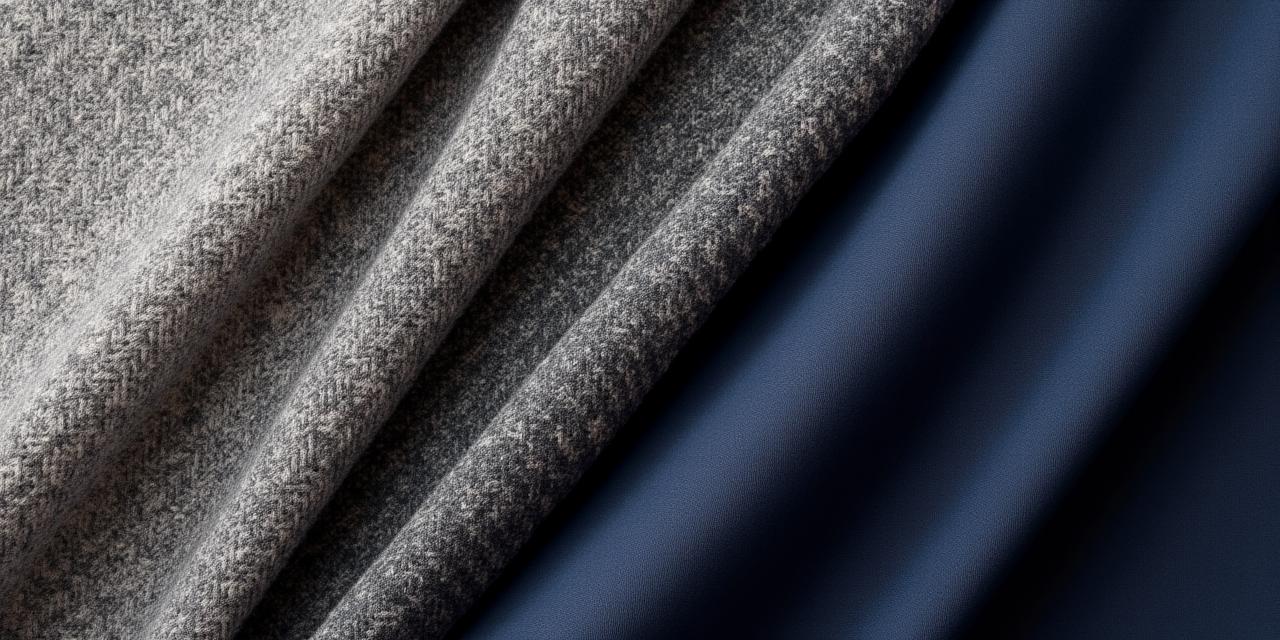 Composizione di tessuti autunnali in tweed e lana